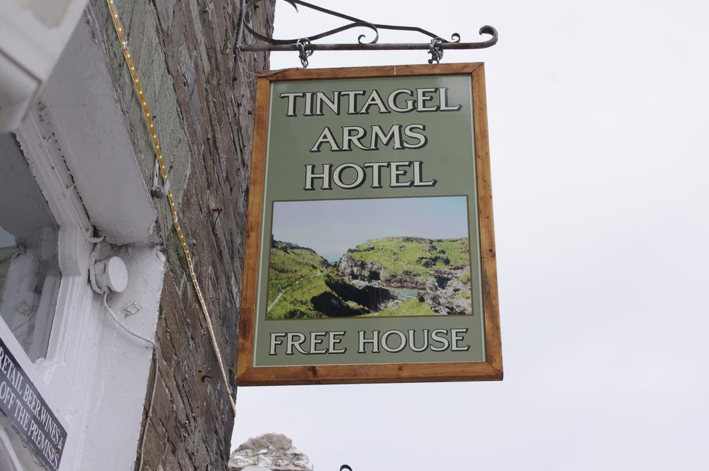 Tintagel Arms Bed And Breakfast Eksteriør billede